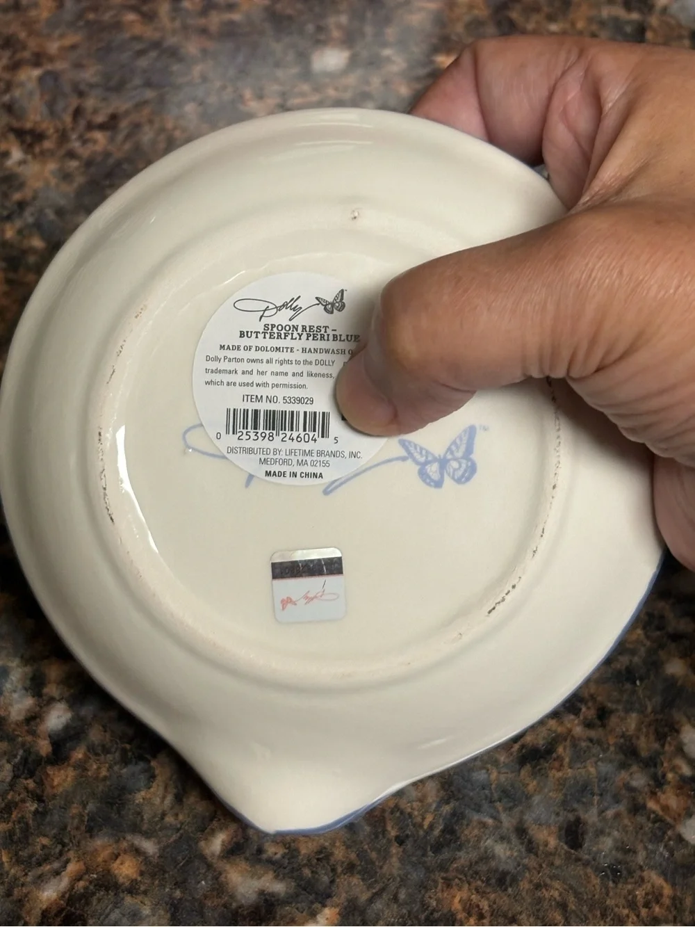 Dolly Parton Butterfly 🦋 Spoon Rest